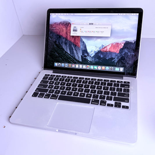 APPLE Laptop 16GB Memory MacBook Pro 13" Charger Not Included (Pre-Owned)