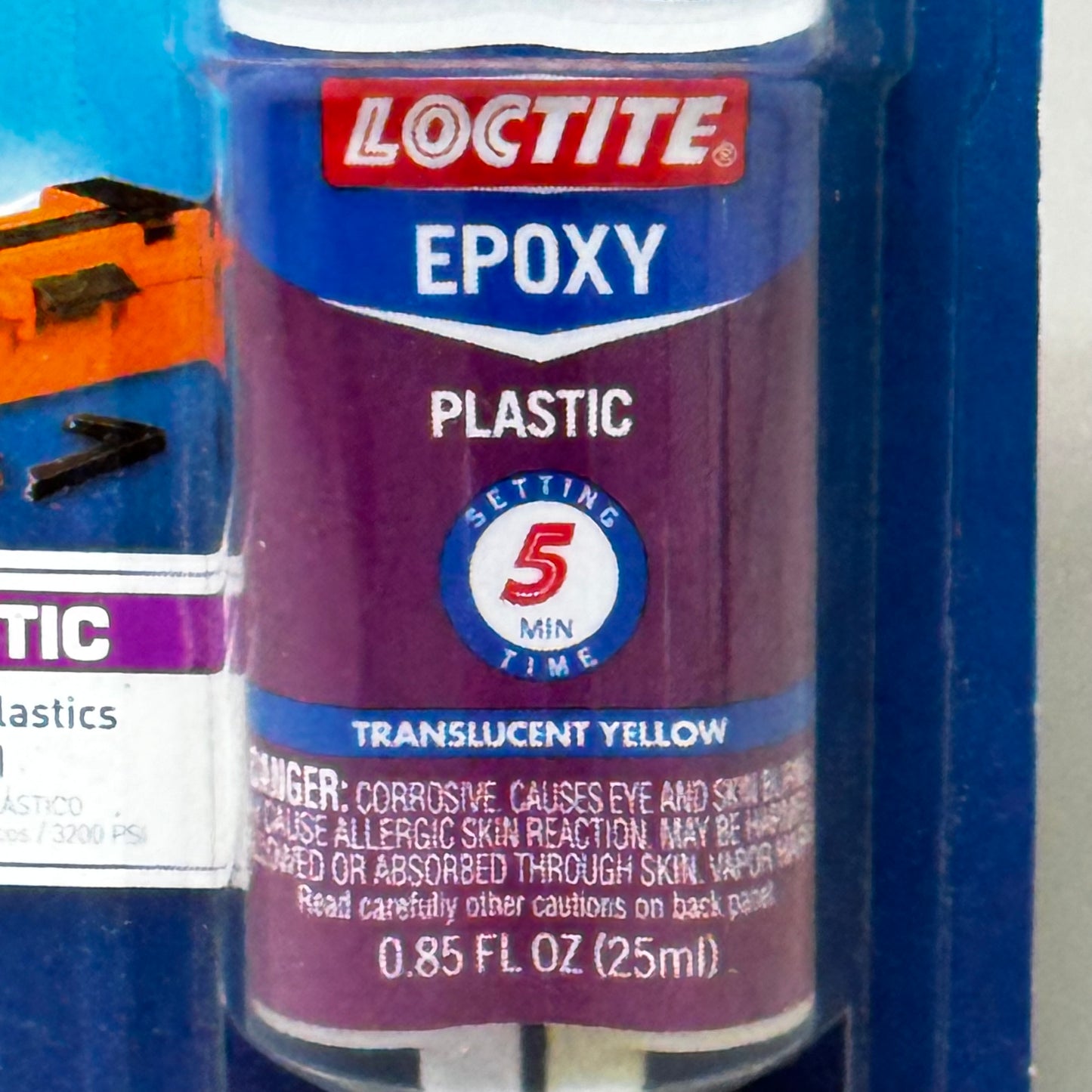 LOCTITE HENKEL (4 PACK) Bonder Epoxy Plastic Translucent Yellow 0.85floz 1360788