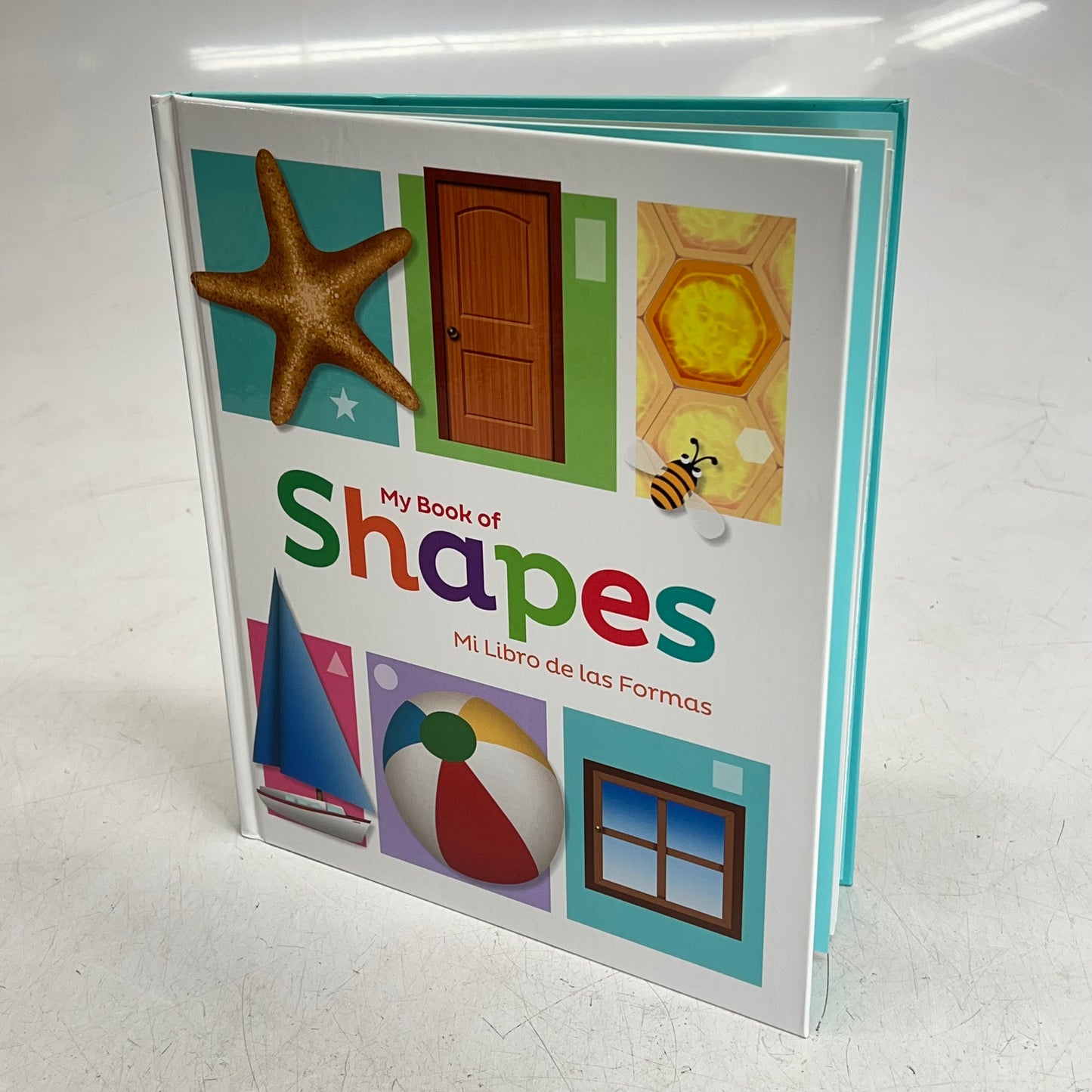 MY BOOKS OF COLORS, NUMBERS, SHAPES & WORDS Children's Hardback Bilingual Set