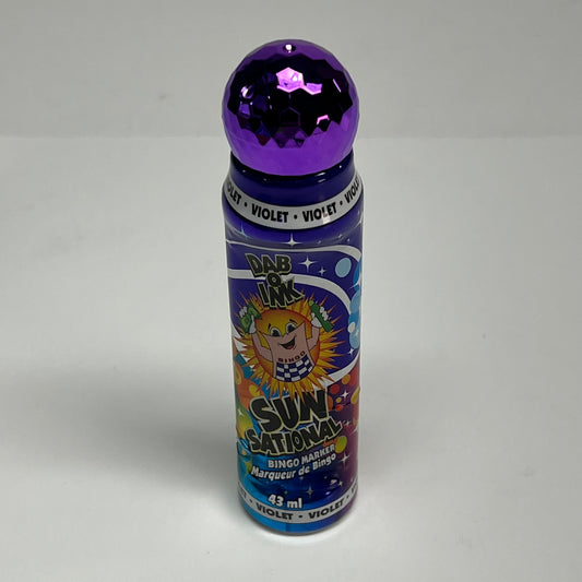 DAB O INK (12 PACK) Sunsational Bingo Marker Bright Ink 43ml/1.4 oz Violet C26