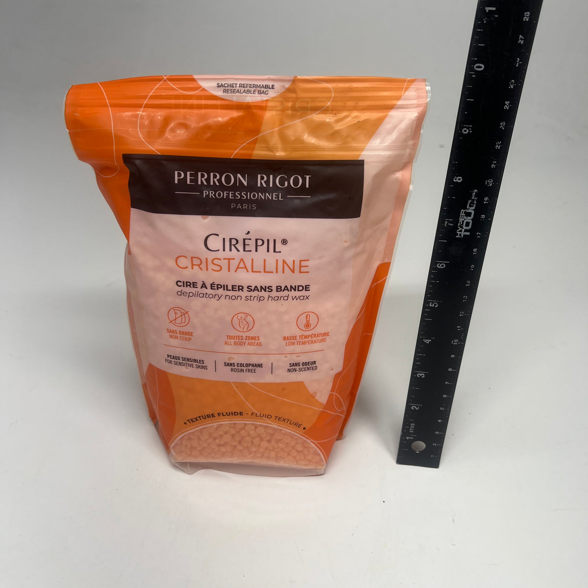 PERRON RIGOT Cirepil Cristalline Hard Wax Beads Non-scented  800g Orange C2611T