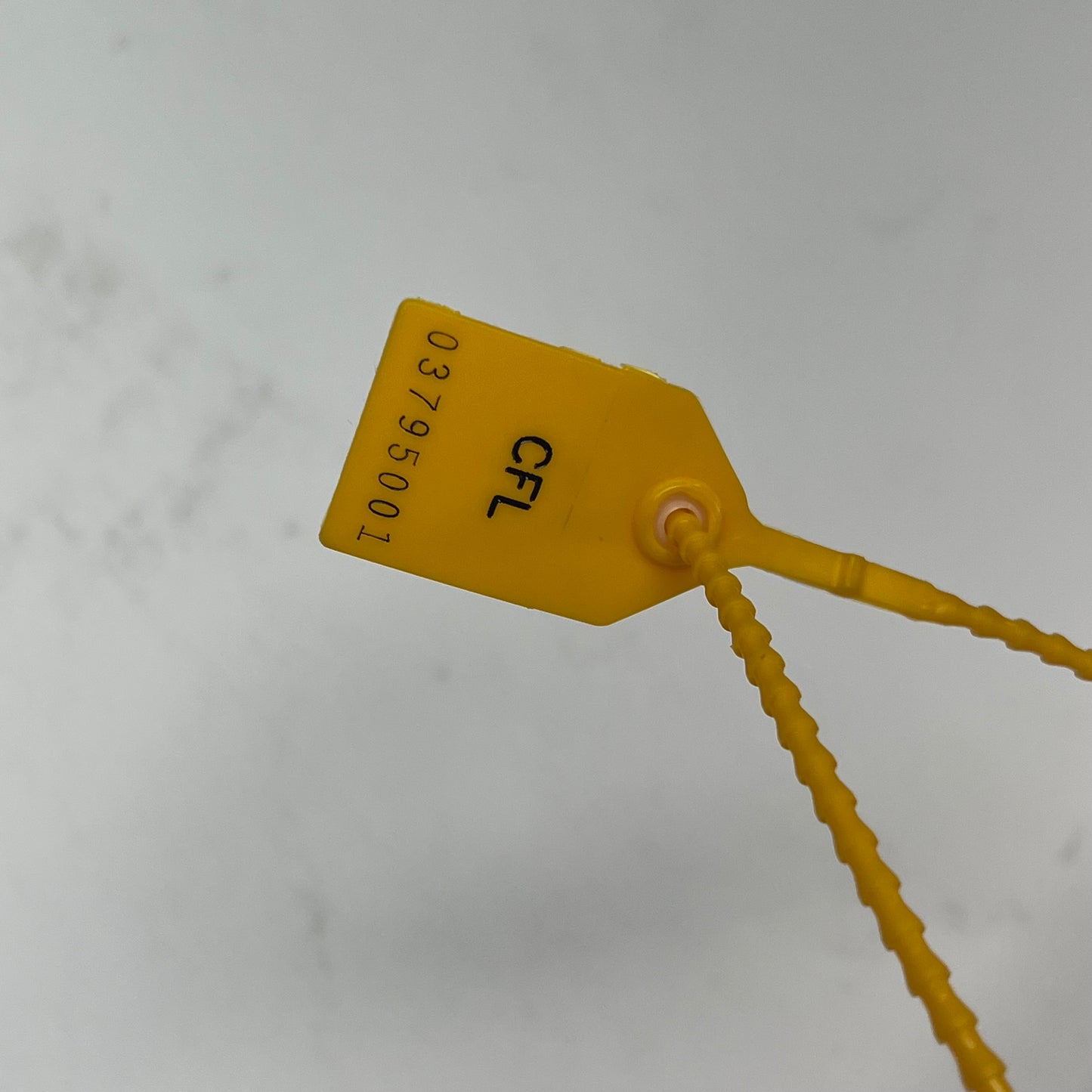 ZA@ CHEROKEE FREIGHT LINES  (1000 PACK) Heavy Duty Zip Ties 17.5" Yellow