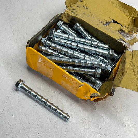 DEWALT (25 PACK) Hex Head Screw Plus Anchor  5/8" X 6" Silver PFM1411640