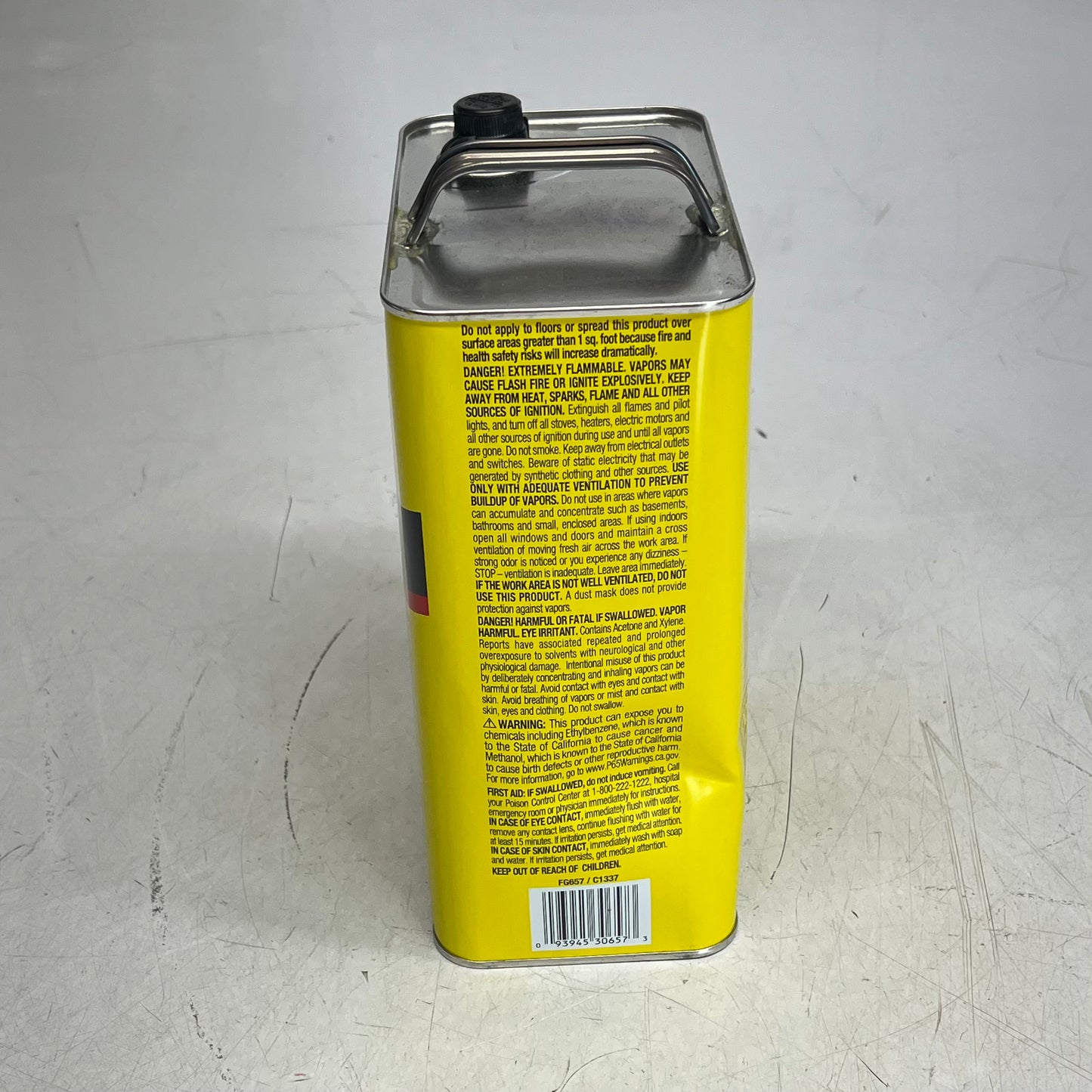 ZA@ GOO OFF (2 PACK) Kleen-strip Goo Off Professional Strength Remover 1 Gal FG657