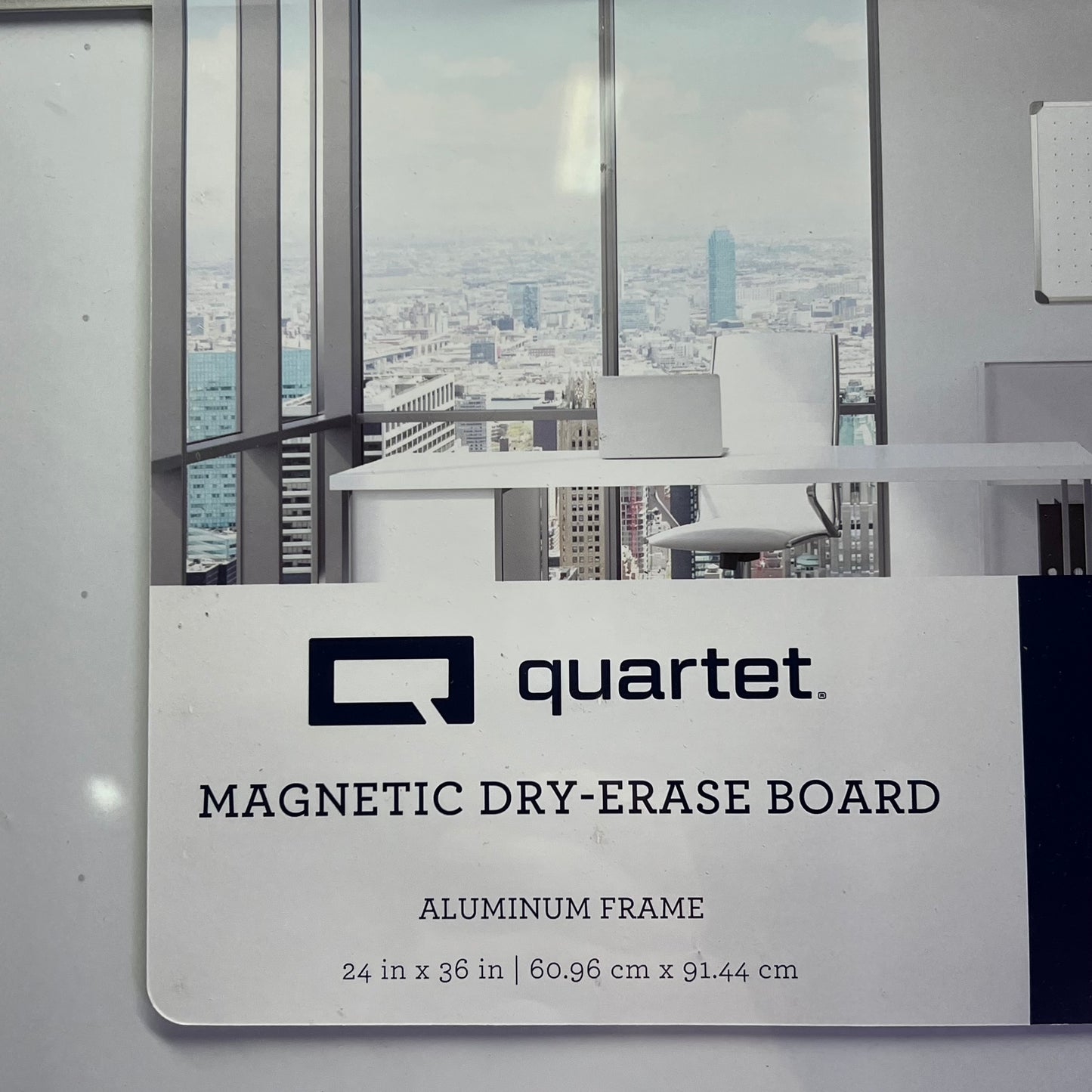 QUARTET Magnetic Dry Erase Board Aluminum Frame 3'x2' White/Silver 279378