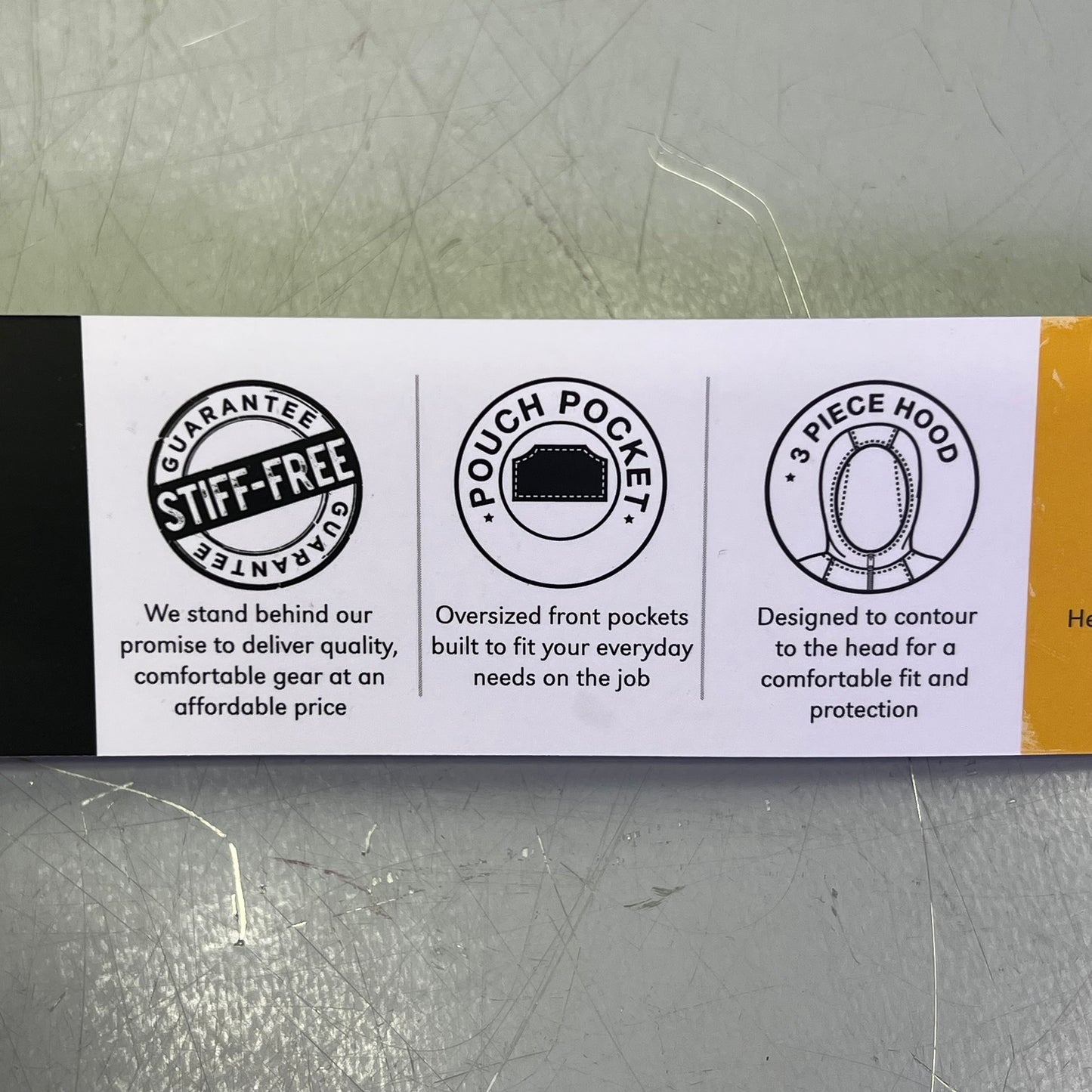 DRI DUCK Woodland Fleece Pullover Thermal Hood Men's Sz M Navy Blue/Yellow 7035