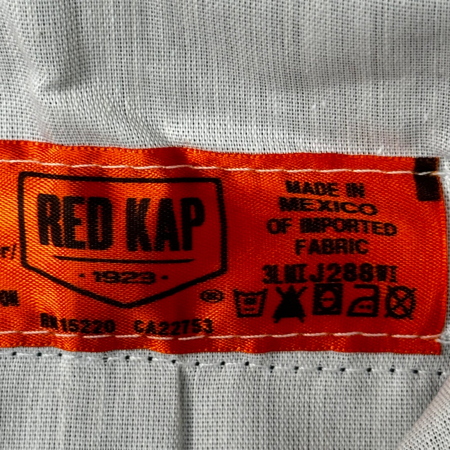 RED KAP Enhanced Visibility Industrial Pant Mens Sz 34 Reflective/Blue PT20-EHV