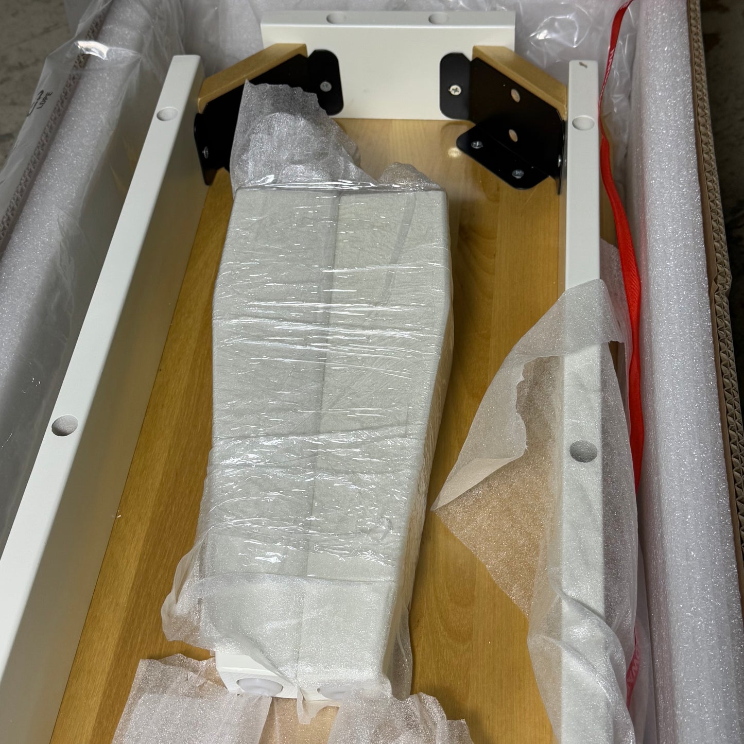 KAPLAN Farmhouse Bench (Set of 2) Sz 48" W x 12" H x 12" D Wood/White 31742