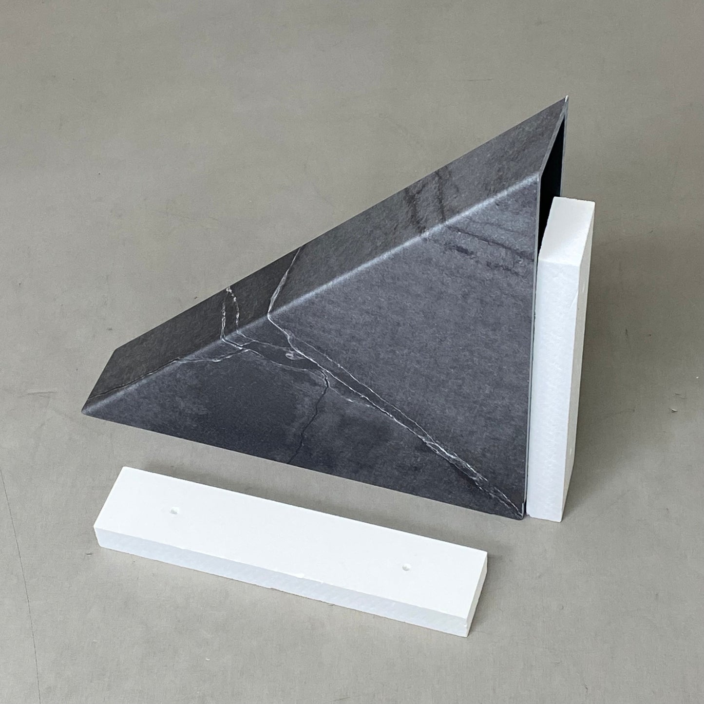 PALISADE Vinyl Waterproof Shower Shelf 7.12"x14.56"x2" Grey 53718