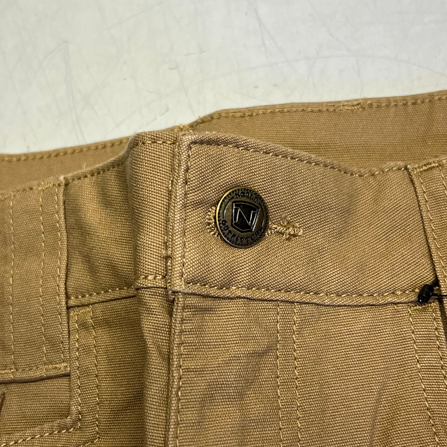 NOBLE OUTFITTERS Flex Stretch Canvas Work Pant Men's Sz 36x32 Coyote 18425