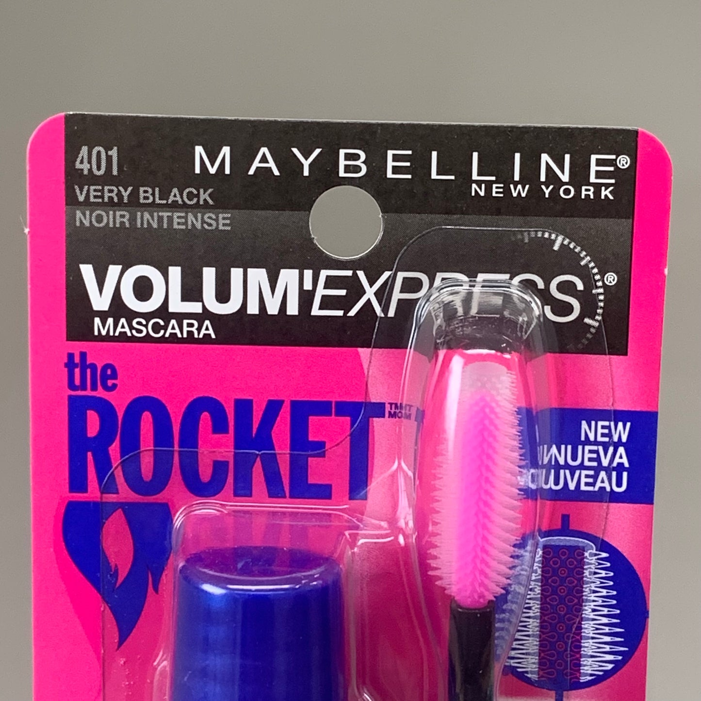 MAYBELLINE (2 PACK) The Rocket Volumizing Washable Mascara 0.3 fl oz Very Black