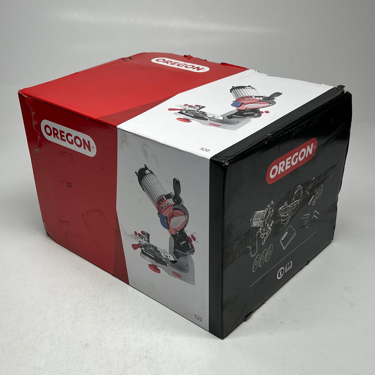OREGON 520 Series Premium Bench Grinder High Volume Sharpening 120V 520-120