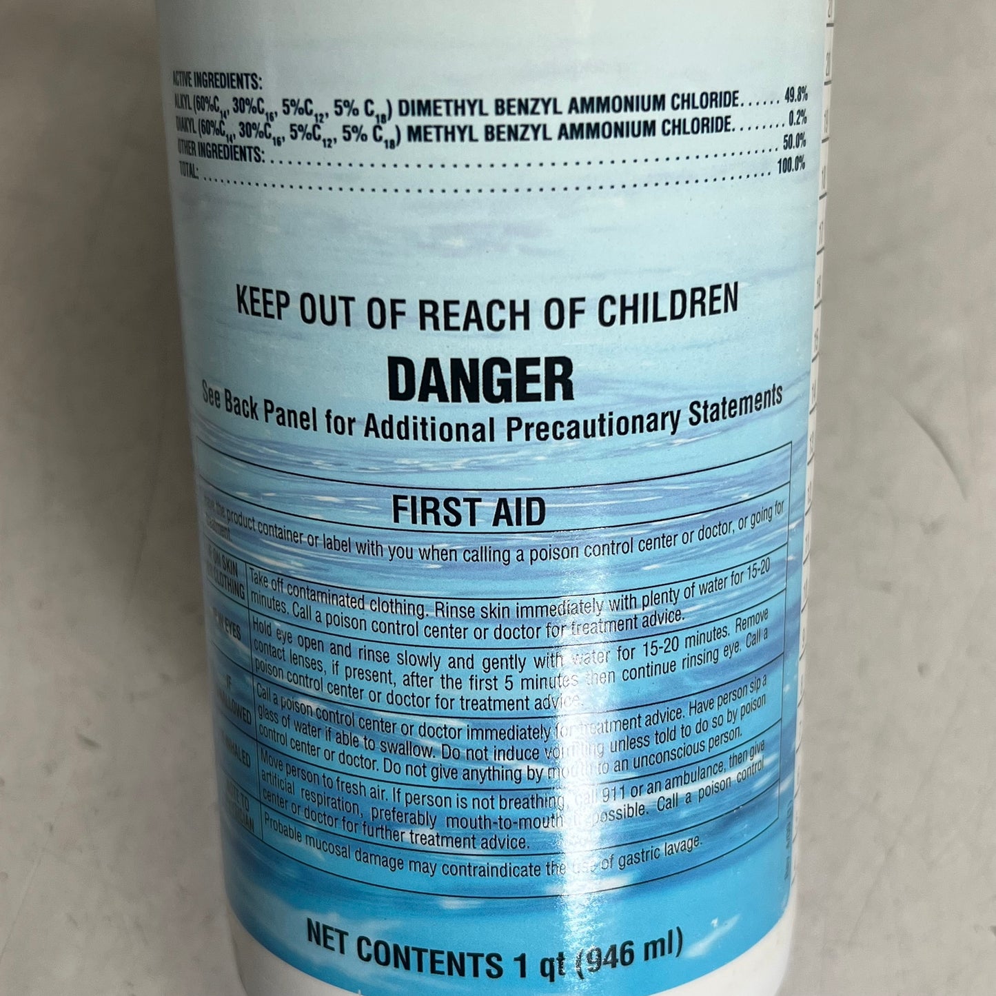 HASA Algi-Control Pool Water Treatment Concentrate 1 Qt 25TX086