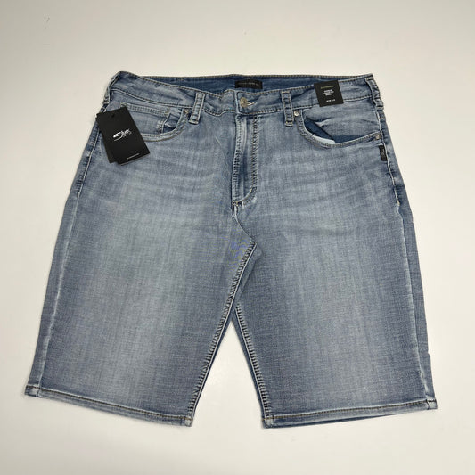 SILVER JEANS CO Gordie Loose Fit Short Eco Friendly Women's Sz 38/13 Indigo