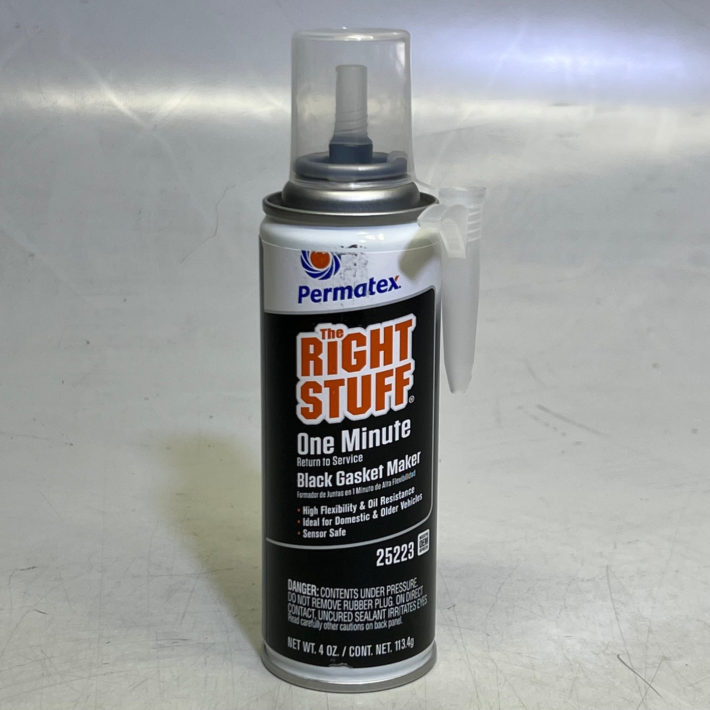 PERMATEX The Right Stuff Black Gasket Maker 4 oz. 25223