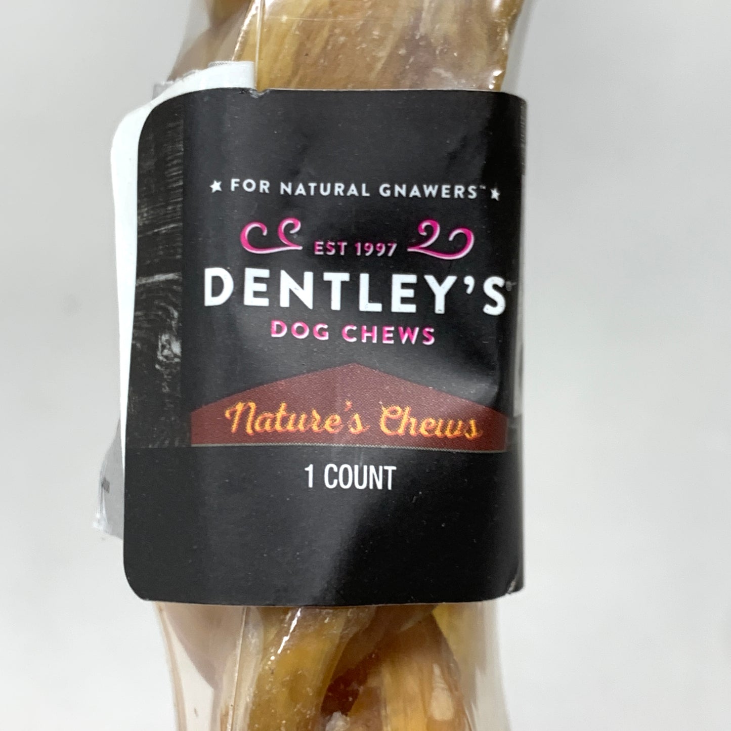 DENTLEYS (6 PACK) Dog Chews Braided Ligament 2.82oz BB 10/31/2025 5321652