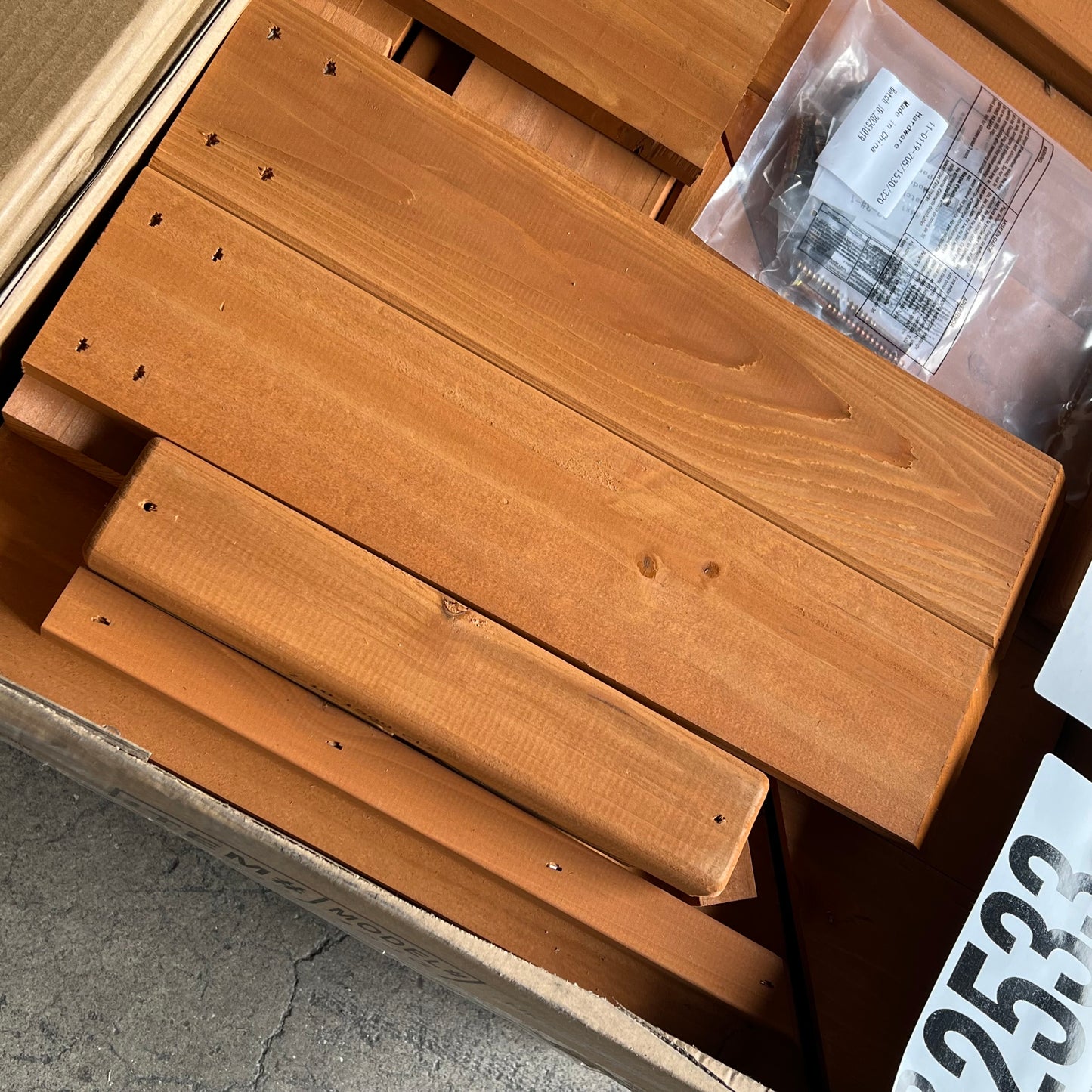 ZA@ Pallet of MIXED Playground Hardware & Wood, Metal Sheets, Playground Windows & More!! (AS-IS)