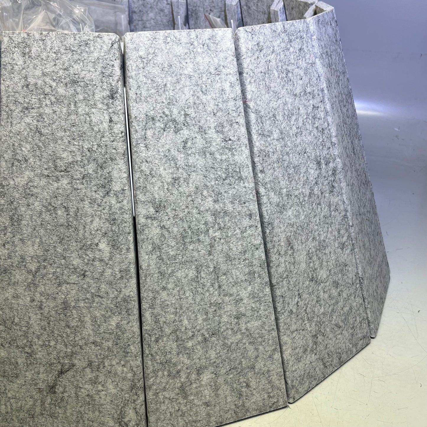 LUXX BOX Vapor Echo (LX-VE) Sound Management Pendant Lighting 36" - M Light Grey