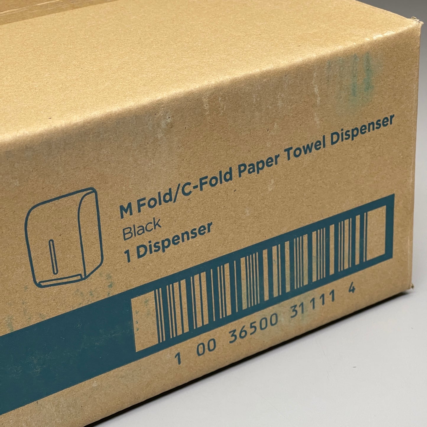 GEORGIA PACIFIC C-Fold/Multifold Paper Towel Dispenser Black 56650A (New)