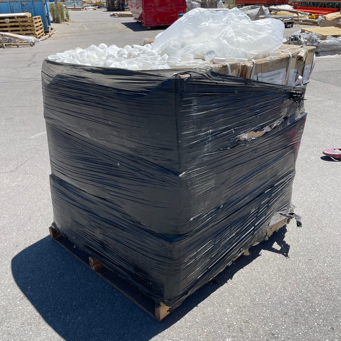 ZA@ Pallet of BIOTIN Strength Sprayer Lid White 50x37x37 CM BSY-2.1 (New)(B)