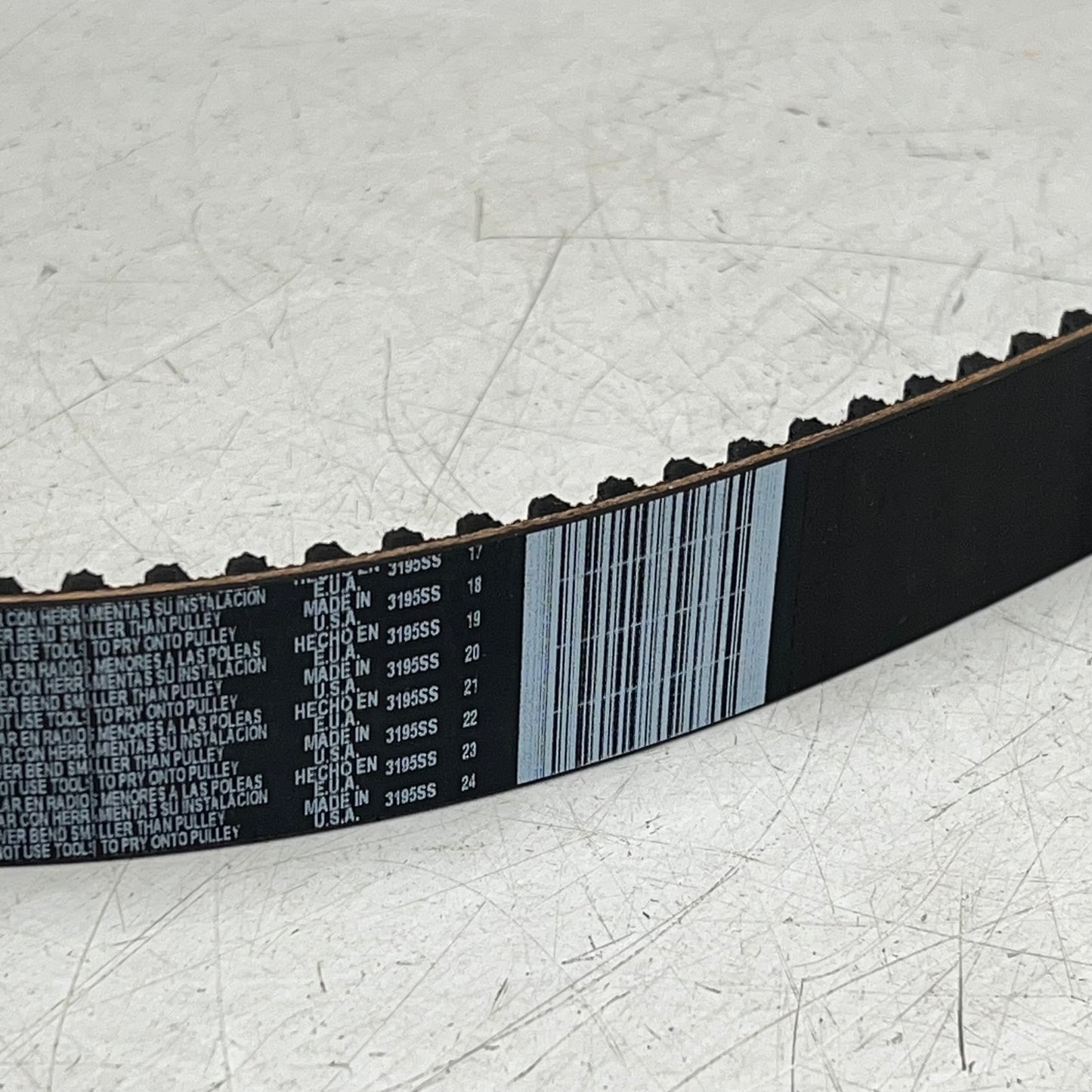 GATES Power Grip Timing Belt For Lexus & Toyota 211 Teeth 66.437" Black T257