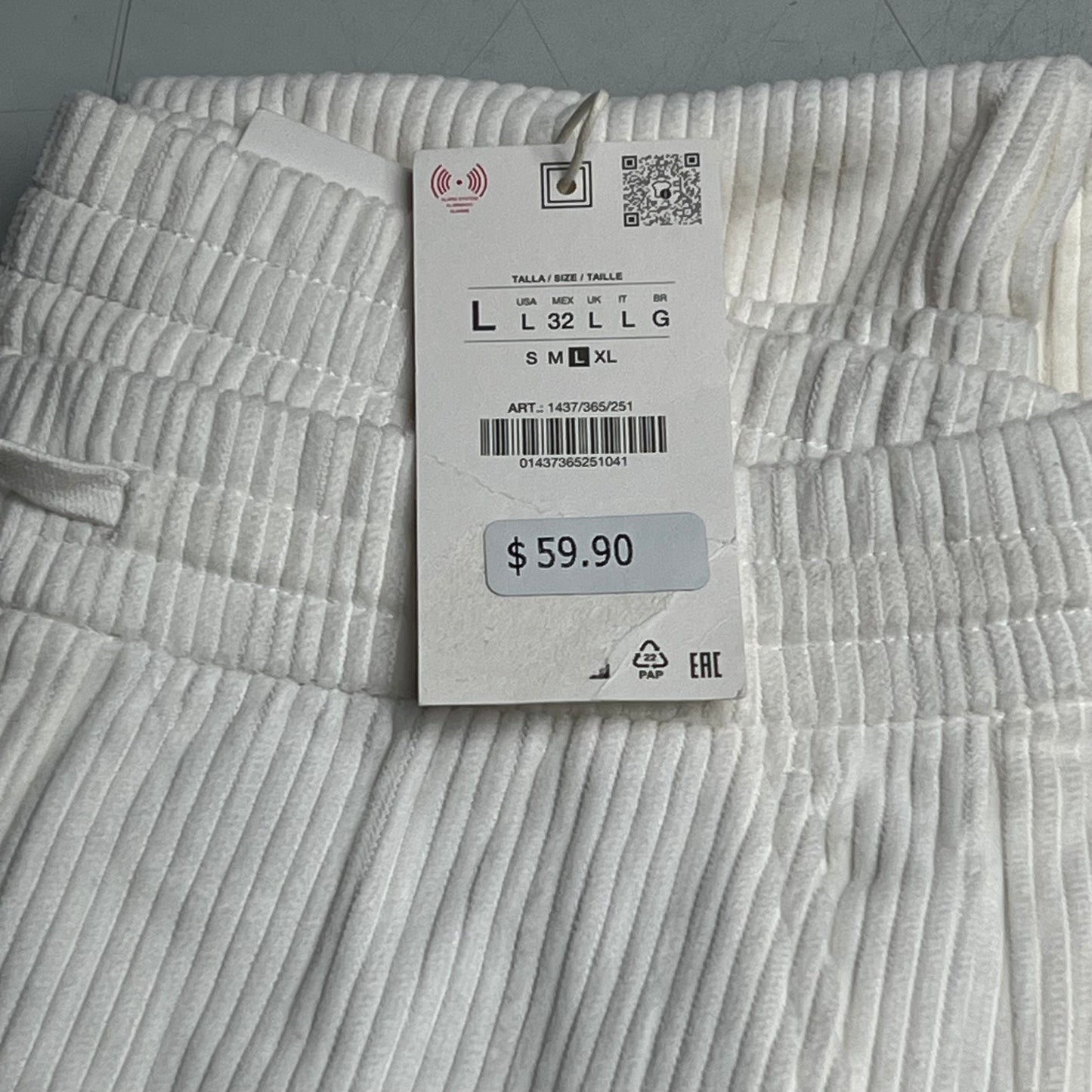 ZA@ ZARA Lot of Assorted Clothing Top & Bottoms Women's Sz L  Multicolor