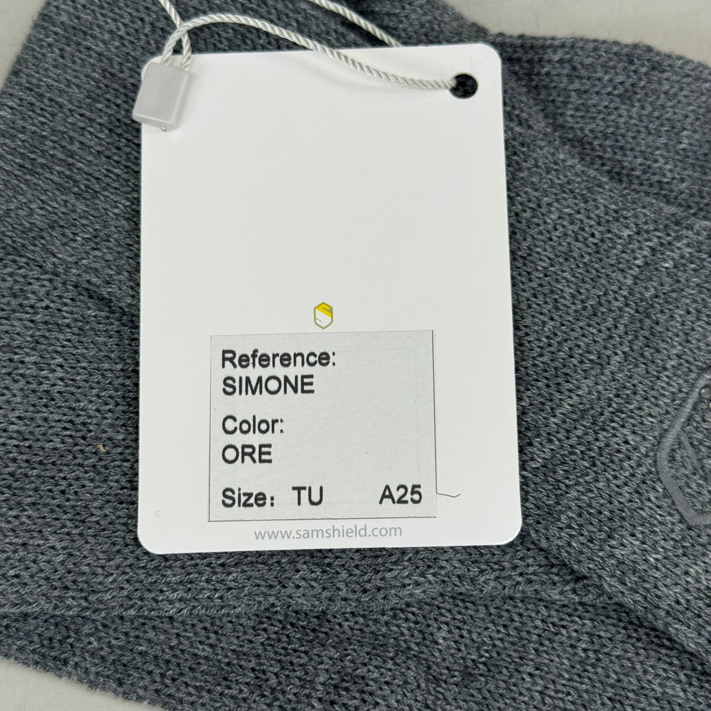 SAMSHIELD Simone Equestrian Men's Headband Sz Fits All  Ore Gray