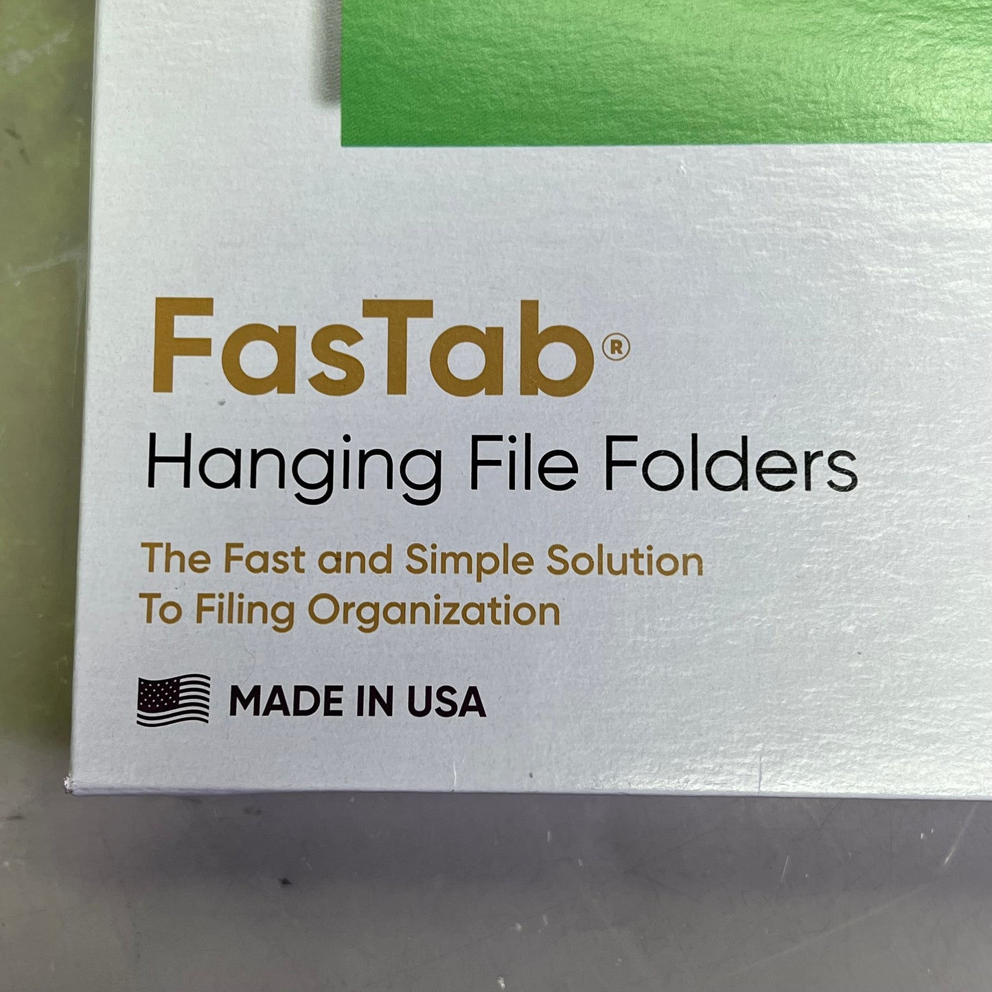 SMEAD (18 PACK) FasTab Hanging File Folders 1/3 Cut Multicolor 64053