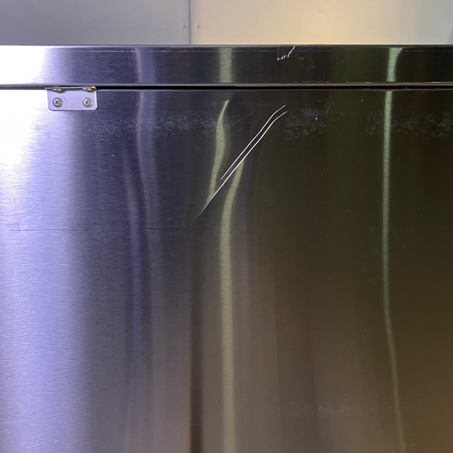 AVANTCO 69" Stainless Steel Counter Height Glass Door Back Bar Refrigerator with LED Lighting 178UBB3GHCS (New Other, Minor Damage Cosmetic)