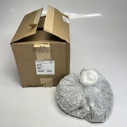 ZA@ MOLDING LABEL (10000 PACK) Cassette Tubing Locking Collar White ACH-350078-TJ