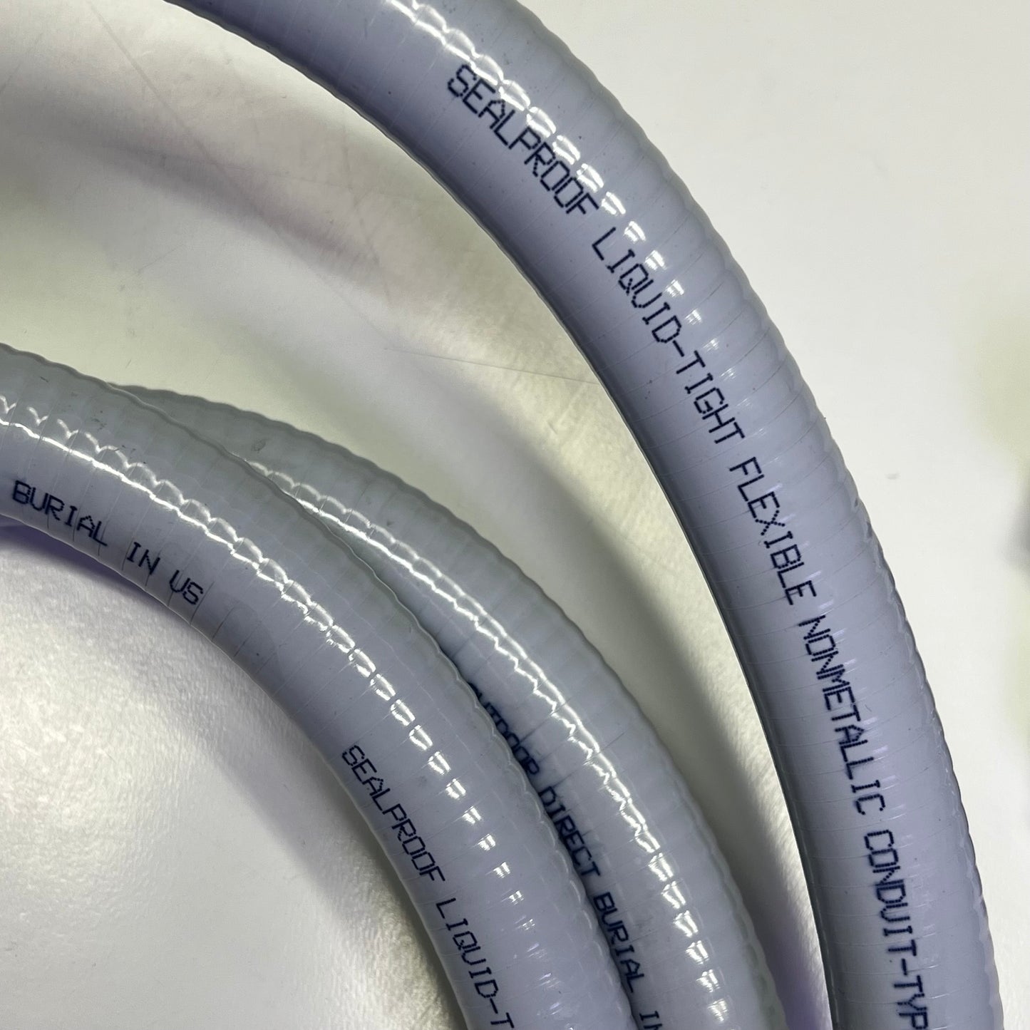 MARS A/C Whip Non-Metallic Liquid Tight Flexible Conduit 8' X 3/4 Gray 84141