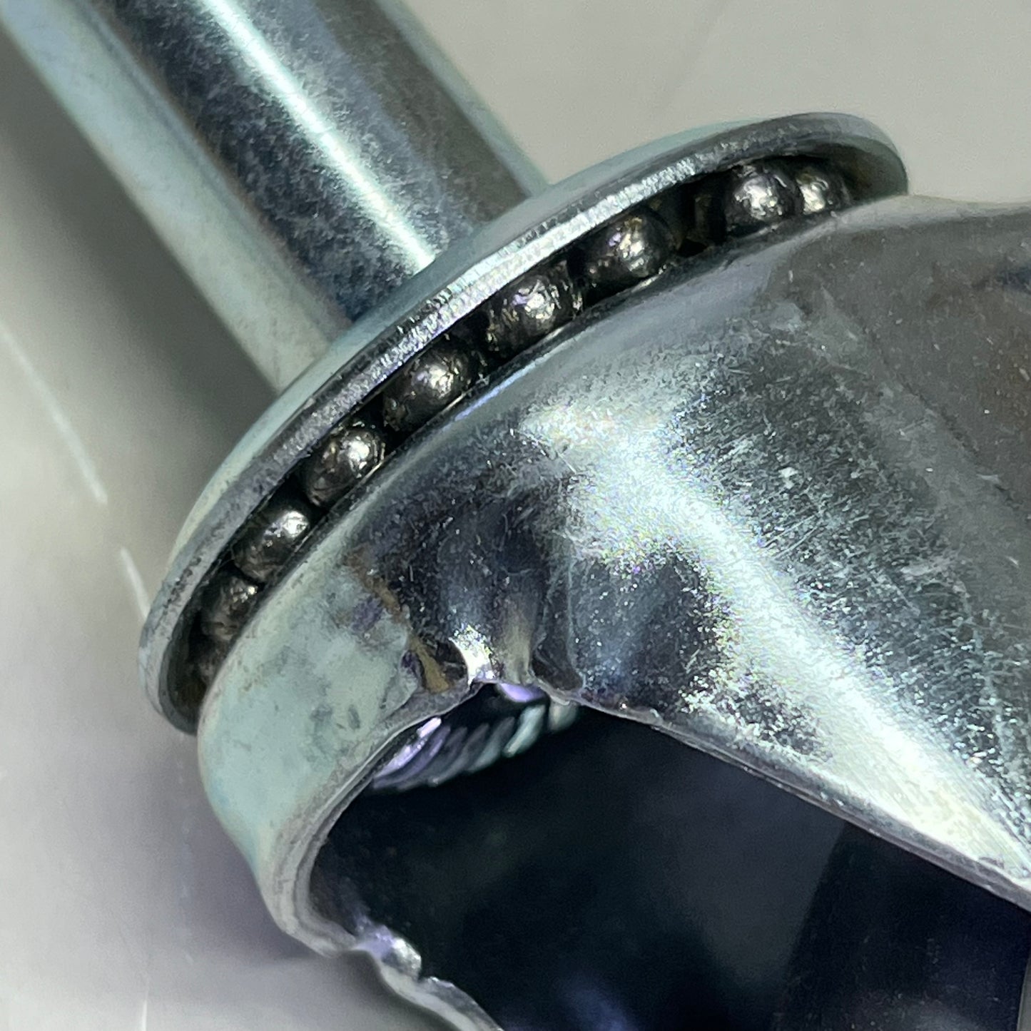 QUANTUM STORAGE Swivel Stem Caster Kit For Wire Shelving 5"x1"x1/4" WR-00H