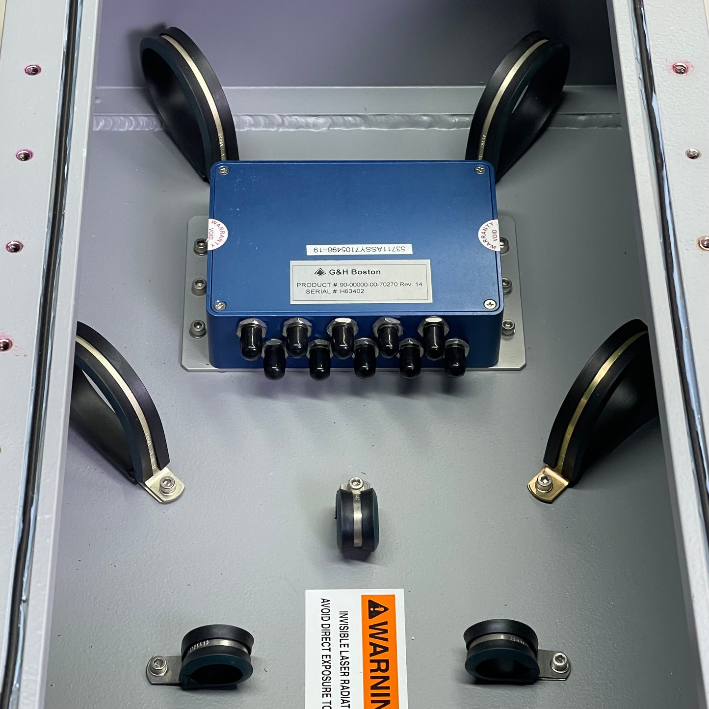 G&H BOSTON Analog Signal Multiplexer in Protective Container 90-00000-00-70270 Rev. 14