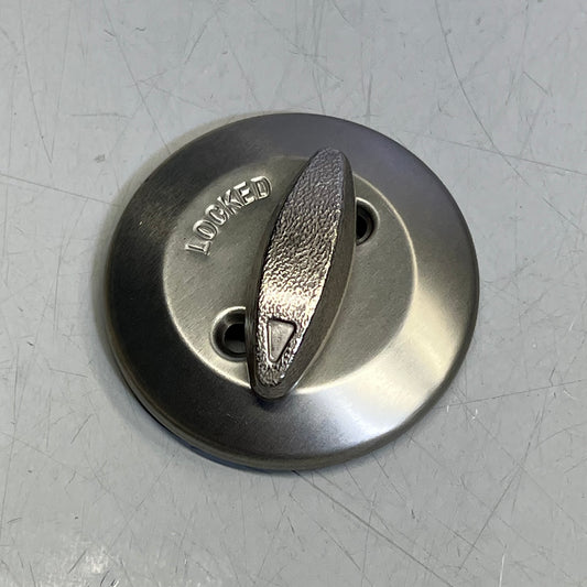 ZA@ KWIKSET (2 PACK) 663 One Sided Deadbolt W/ Microban Antimicrobial Technology Satin Nickel 96630-067