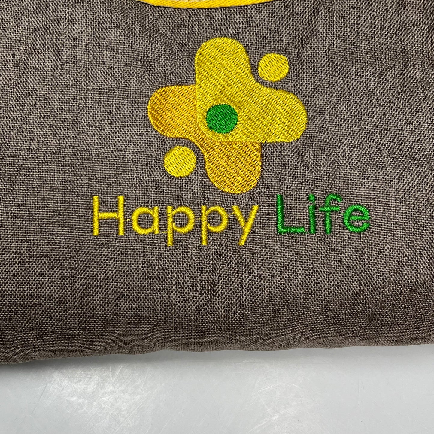 HAPPY LIFE Premium Mugwort Heated Therapy Mat Electric Heating Mat 67"x27" Brown