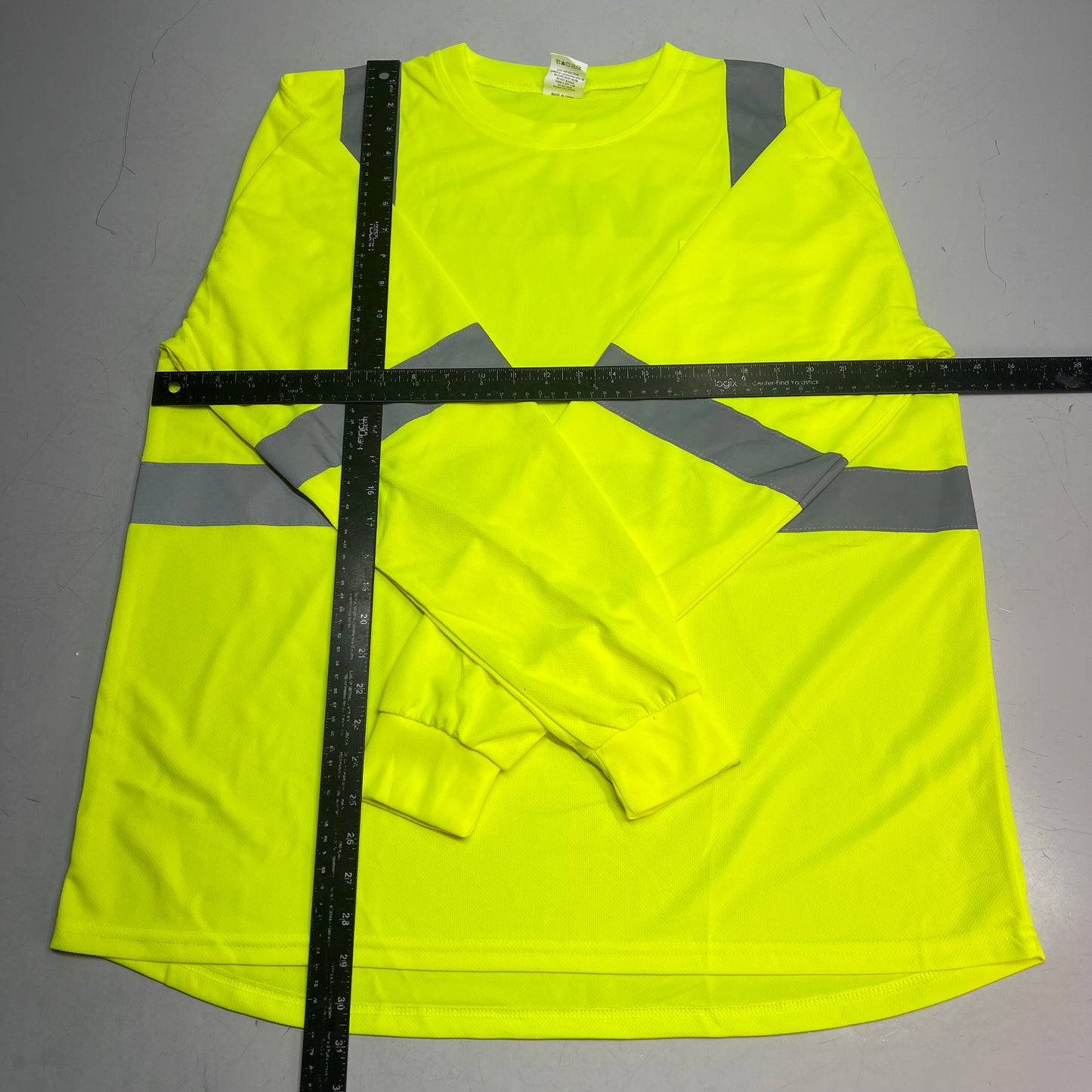 FORESTER (2 PACK) Long Sleeve Hi Visibility Shirt "WM" Logo Men's Sz XL Yellow