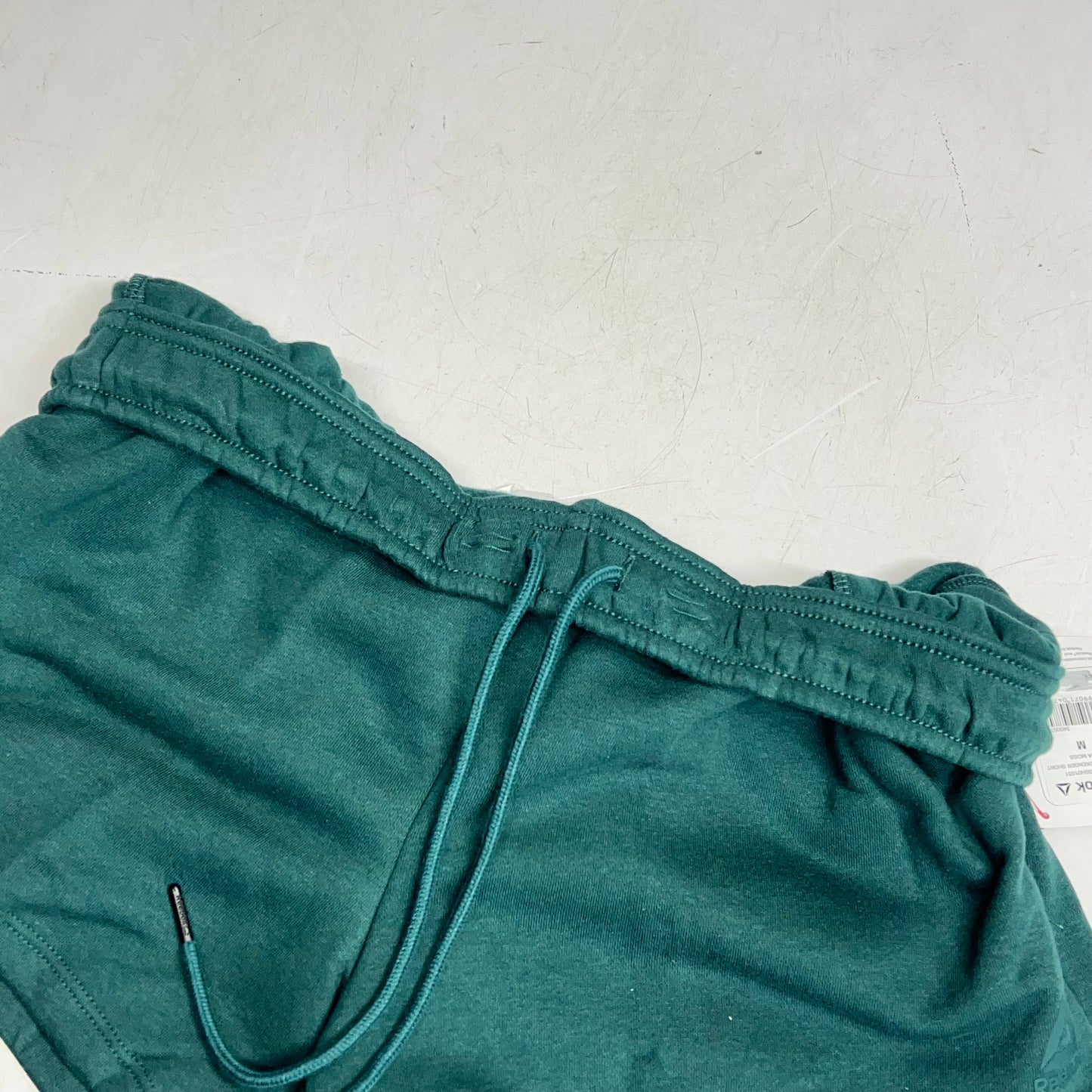 ZA@ REEBOK Weekender Shorts Fleece Lined Soft Waistband Women's Sz M Sea Moss