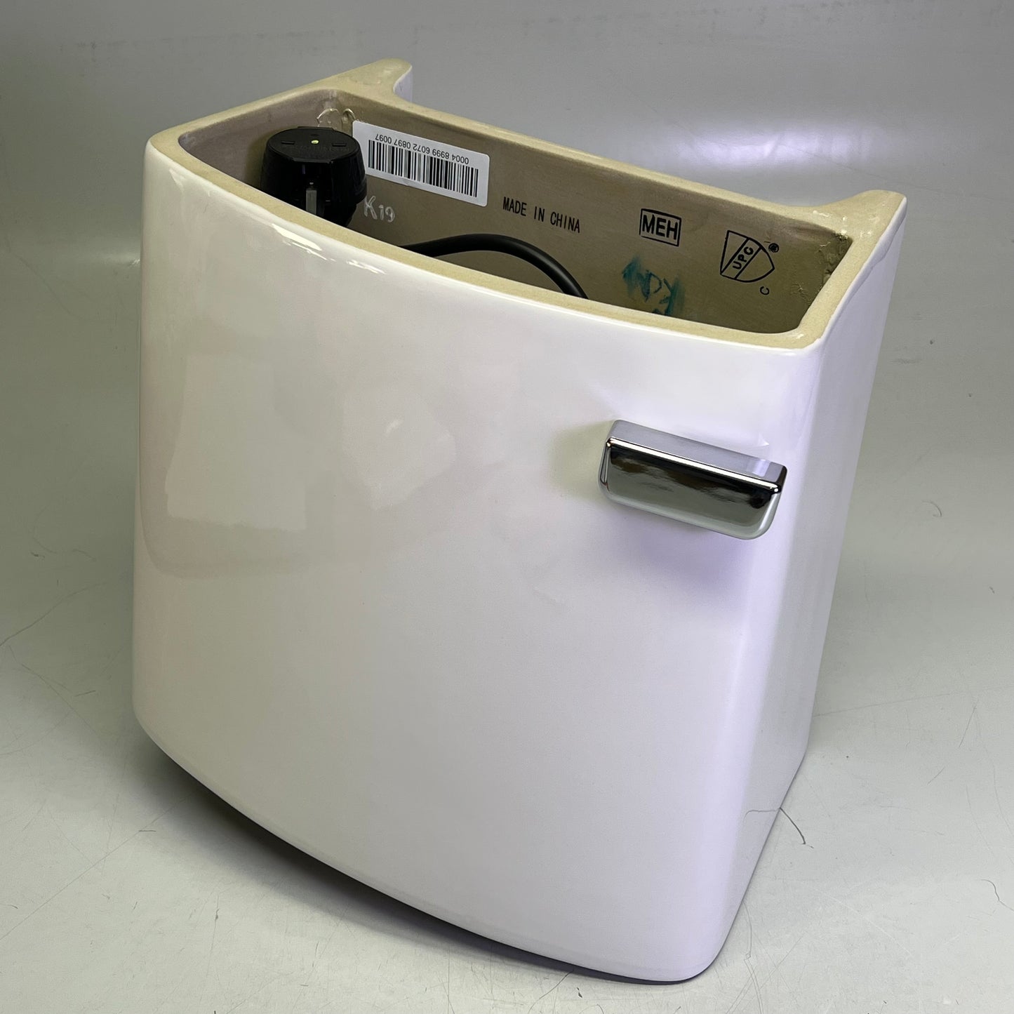 SLOAN Rough-In Toilet Tank W/ RH Trip Lever 1.28 GPF - 12" White 2104110 ST4110