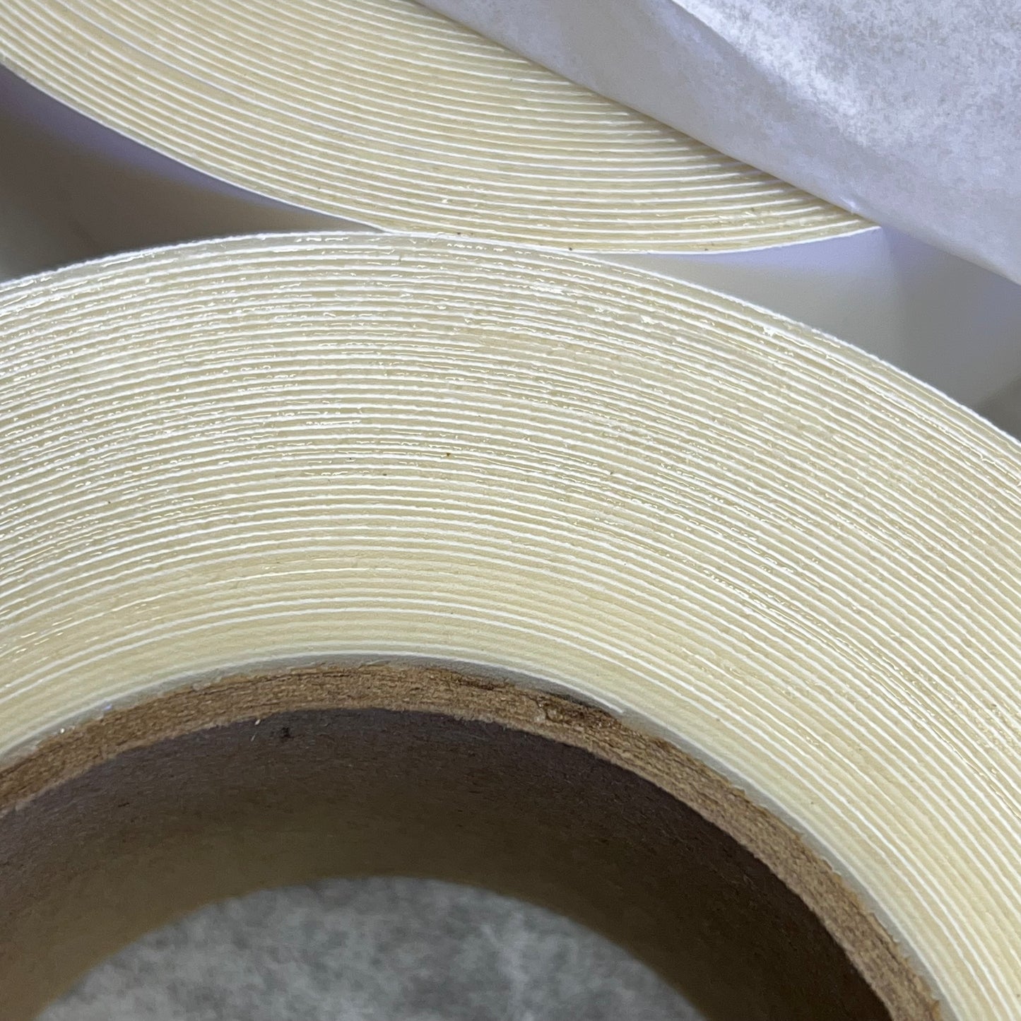 ZA@ (12 PACK) Repair Tape Thick Adhesive Glue Tape 2" x 50' White - Crème