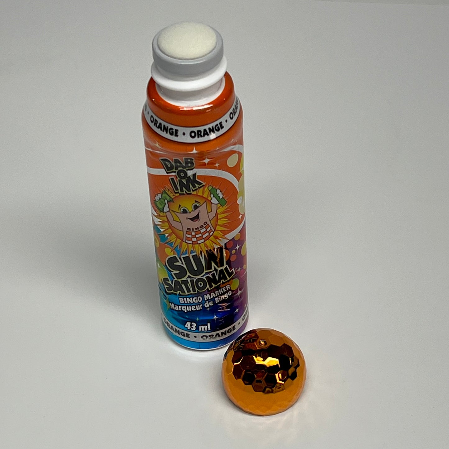 DAB O INK (12 PACK) Sunsational Bingo Marker Bright Ink 43ml/1.4 oz Orange C26