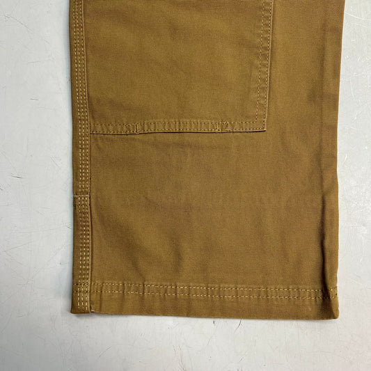 NOBLE OUTFITTERS Canvas Double Front Work Pant Men's Sz 38x30 Coyote 18452