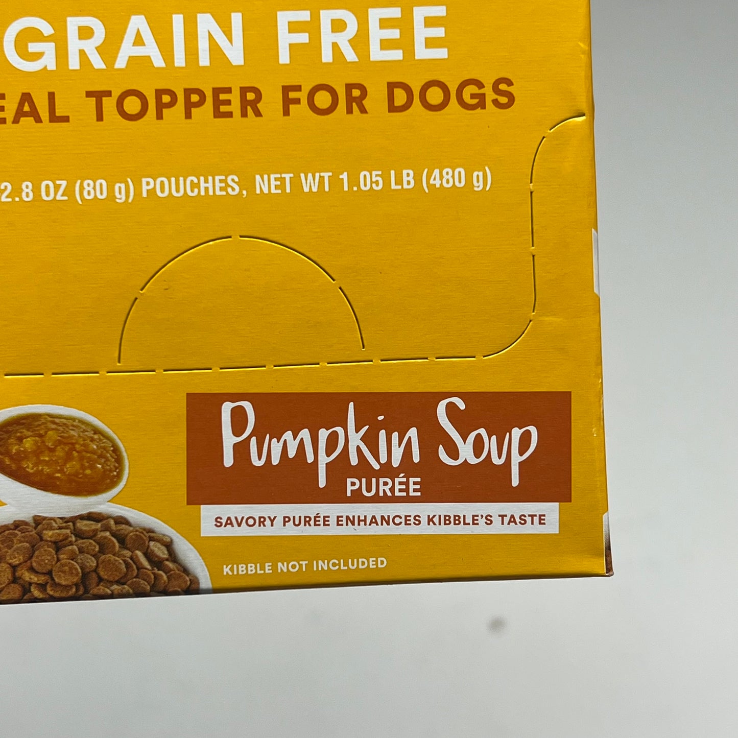 ZA@ WHOLE HEARTED (2 PACK, 6 EACH) Grain Free Mal Topper Pumpkin Soup Puree BB 03/28