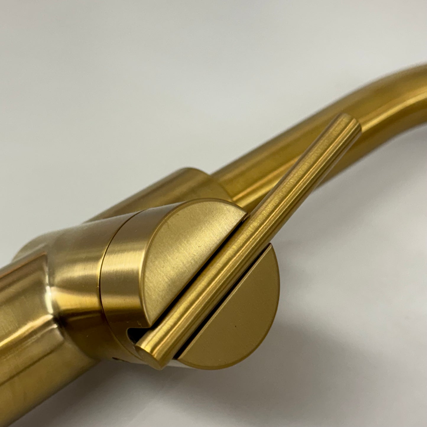 KOHLER Crue Touchless Pulldown Kitchen Faucet Vibrant Brushed Moderne Brass 22974-2MB