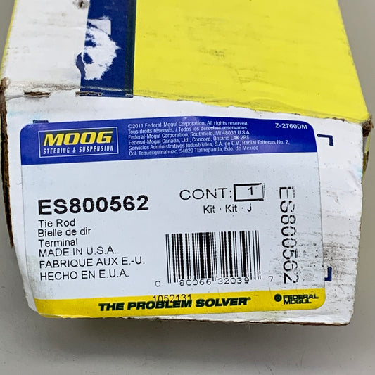 MOOG Rear Outer Steering Tie Rod End For Ford, Mercury & Lincoln Models ES800562