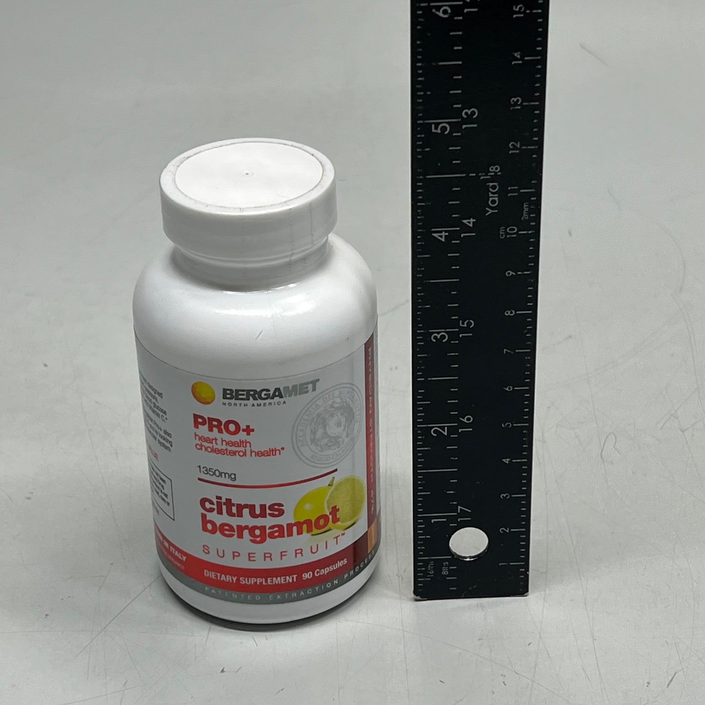 BERGAMOT PRO+ Heart Health Cholesterol Health Citrus Bergamot 90 Tablet BB 04/27