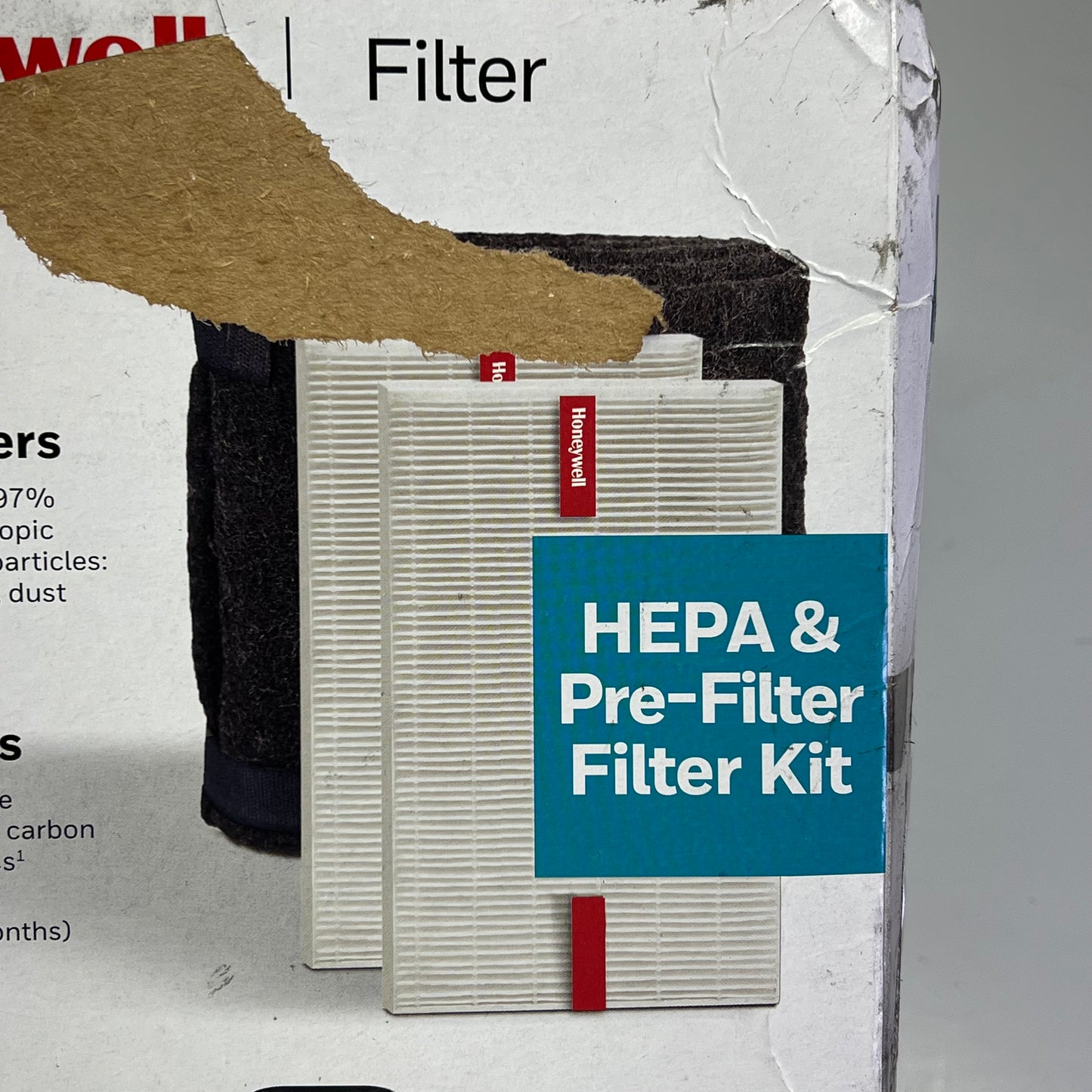 HONEYWELL Replacement True HEPA Filter Value Combo Pack 3 Piece HRF-ARVP (As-is)