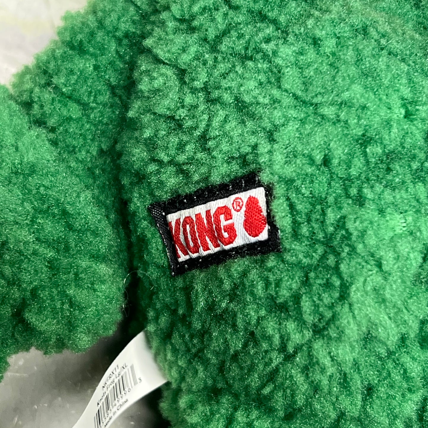 KONG (2 PACK) Knots Frog Squeaker Dog Toy W/ Rope Skeleton L/XL 18" Green