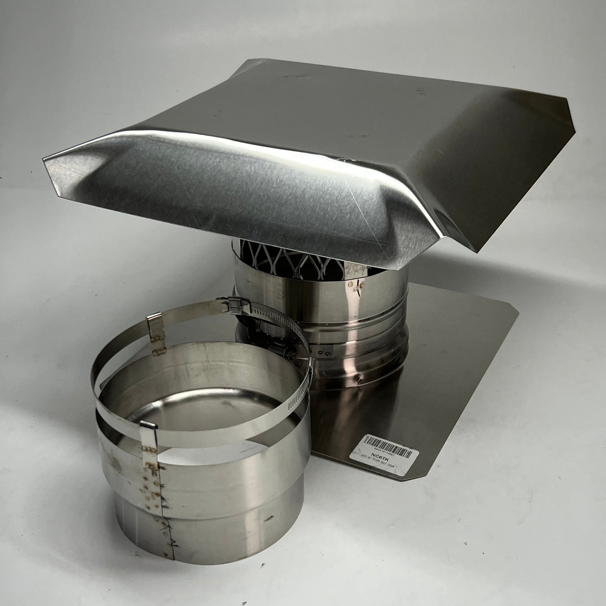 M-FLEX Smoothwall Flexible Chimney Liner Insert Kit 6"x 25' Chrome SW625BK