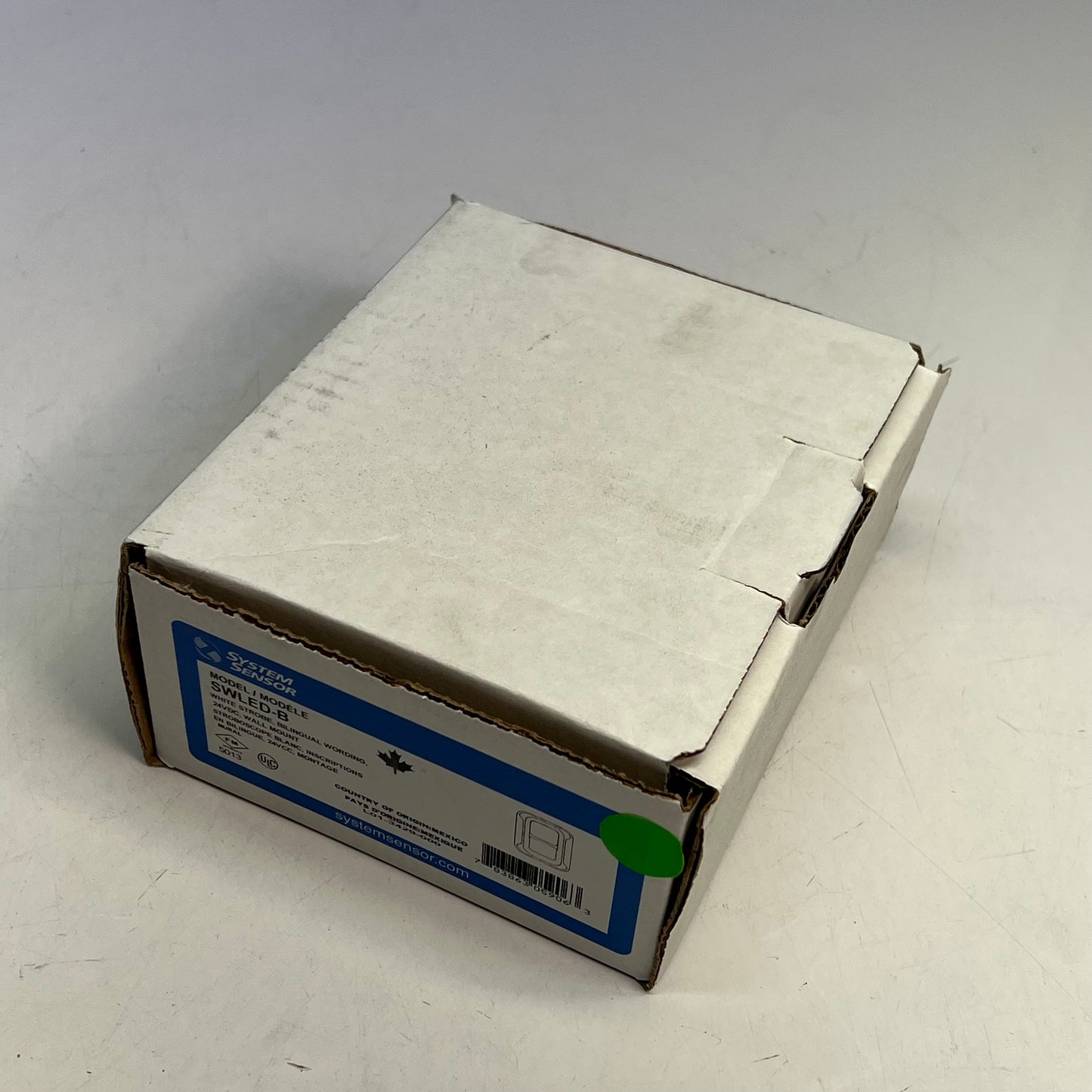 SYSTEM SENSOR LED Strobe Indoor Wall Mount Fire Alarm 24VDC White SWELD-B