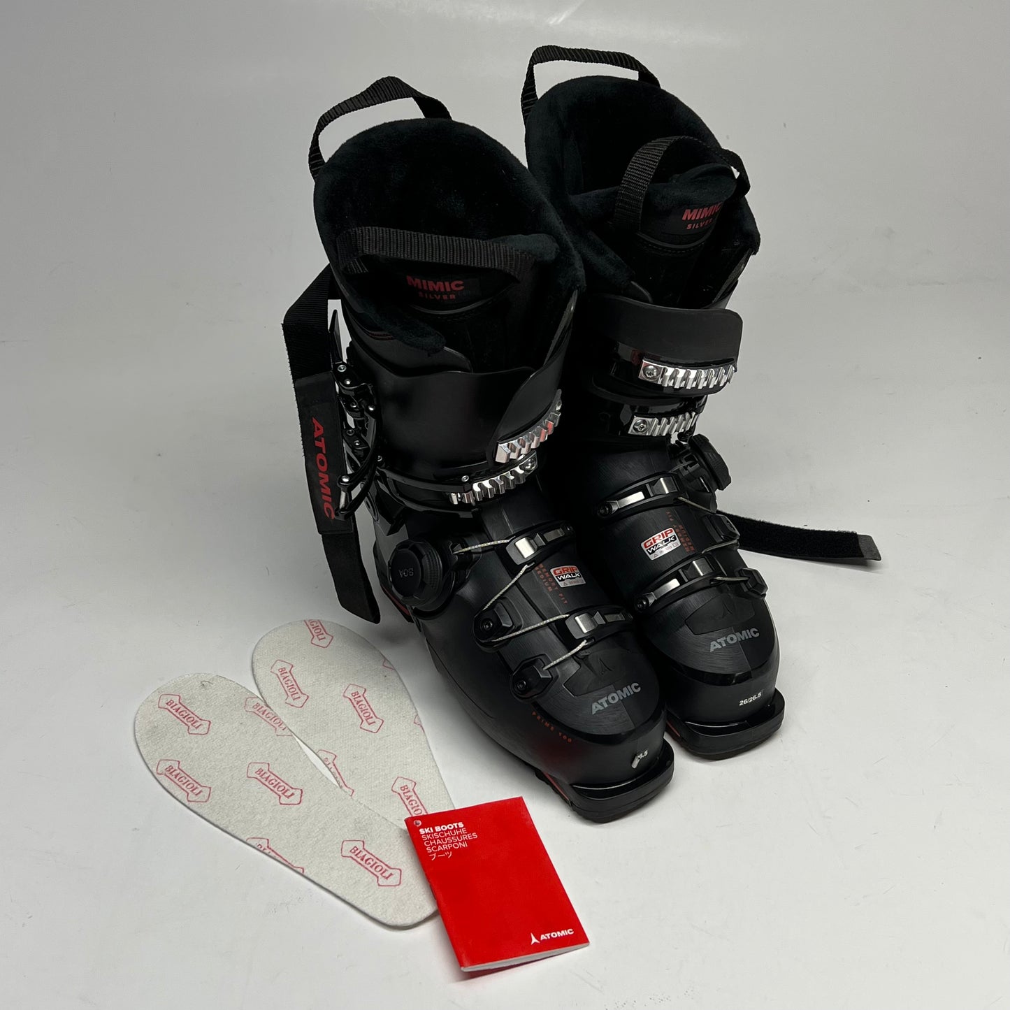ATOMIC Ski Boots Hawx Prime 100 Boa 2026 All Mountain Mens Sz 26 Black AE503236024X
